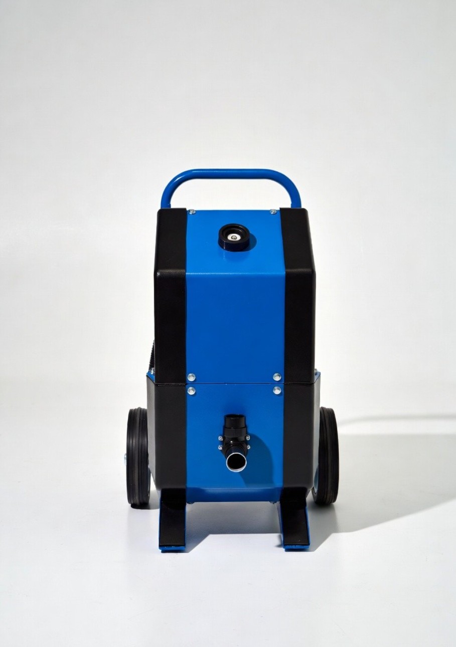 Complete restoration equipment lineup - air movers, dehumidifiers, extractors