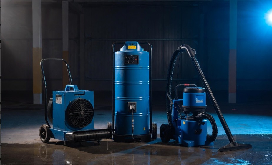 Flood extraction machine for water removal